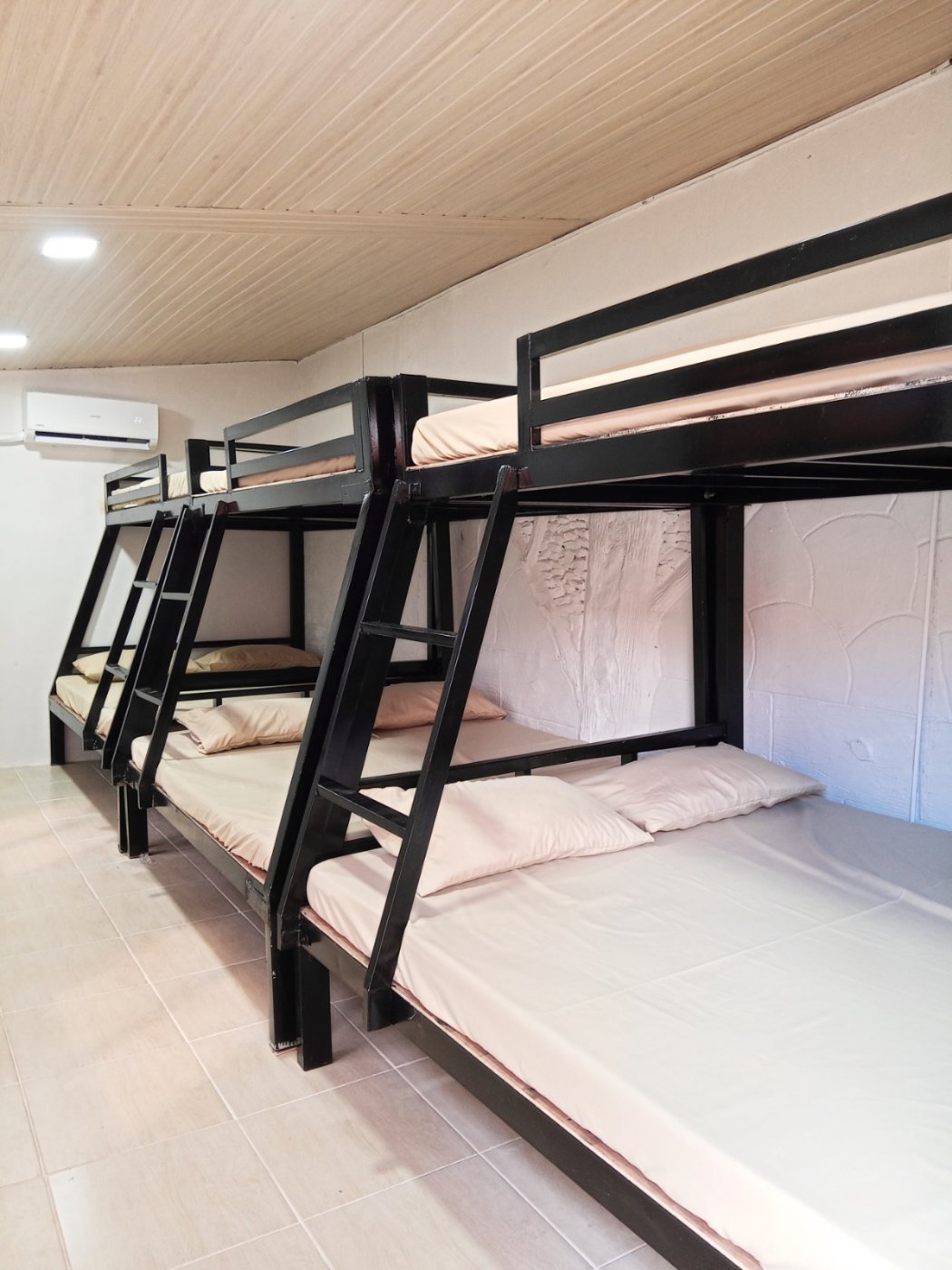 Air-conditioned bedroom